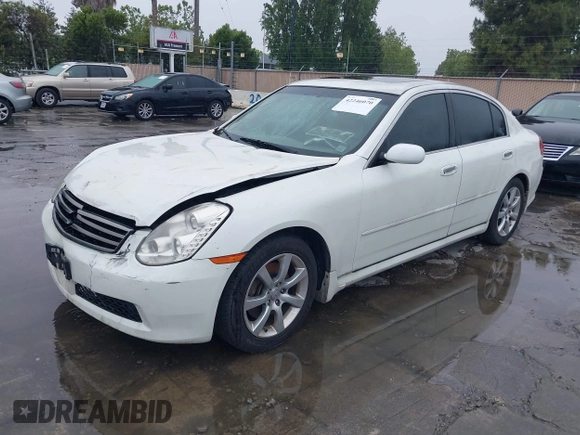 2006 Infiniti G35 with VIN JNKCV51E16M515515, listed as a IAAI auction lot 42246070 with 193,575 mi miles and . Bid and sale history available at DreamBid. Image 2.