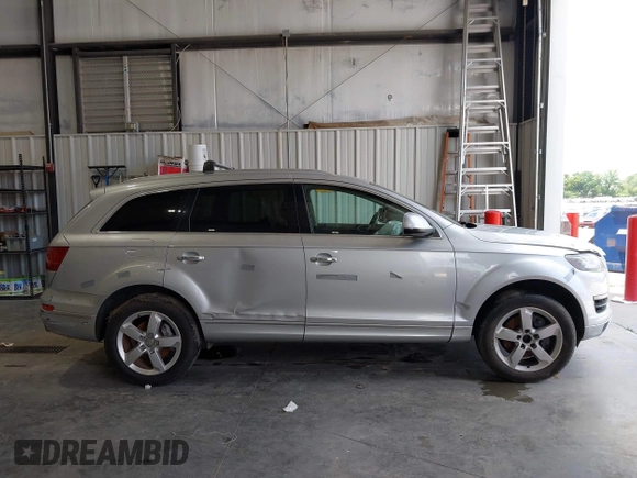 2014 Audi Q7 Premium Plus with VIN WA1LGAFE8ED004177, listed as a IAAI auction lot 42757437 with 183,830 mi miles and . Bid and sale history available at DreamBid. Image 13.
