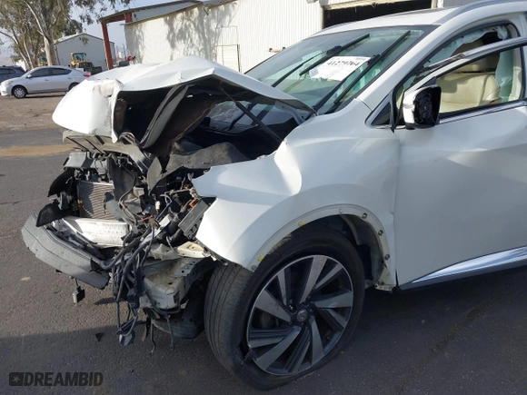 2015 Nissan Murano S with VIN 5N1AZ2MG9FN264841, listed as a IAAI auction lot 41279764 with 95,141 mi miles. Bid and sale history available at carsss.com. Image 12.
