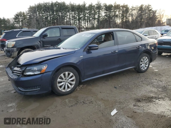 2014 Volkswagen Passat Wolfsburg Edition z VIN 1VWAT7A39EC109203, wystawiony jako Copart lot #46023835 z przebiegiem 87 197 mil mil oraz Czysty tytuł • Clean title. Historia ofert i sprzedaży dostępna na DreamBid. Obrazek 1.
