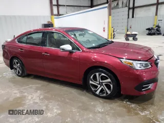 2020 Subaru Legacy Touring XT with VIN 4S3BWGP6XL3033200, listed as a Copart auction lot 60220495 with 58,460 mi miles and Salvage title. Bid and sale history available at DreamBid. Image 4.