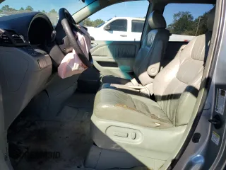2005 Honda Odyssey EX-L with VIN 5FNRL38635B120859, listed as a Copart auction lot 80729254 with 0 mi miles and Salvage Title. Bid and sale history available at carsss.com. Image 7.