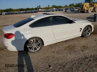 2015 BMW 4 Series 428i with VIN WBA3N3C59FK233053, listed as a Copart auction lot 52651415 with 165,218 mi miles and Salvage Title. Bid and sale history available at DreamBid. Image 3.