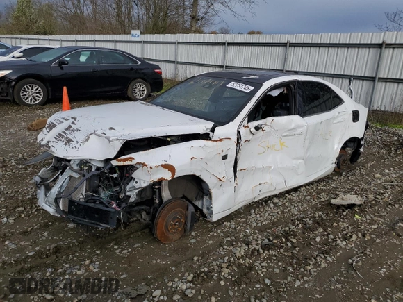 2019 Lexus IS 300 with VIN JTHC81D24K5038195, listed as a Copart auction lot 52734745 with Not Provided miles and Salvage Title. Bid and sale history available at DreamBid. Image 1.