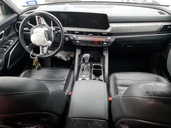 2023 Kia Telluride SX Prestige X-Pro with VIN 5XYP5DGCXPG358461, listed as a Copart auction lot 50064545 with 25,516 mi miles and Salvage title. Bid and sale history available at DreamBid. Image 8.