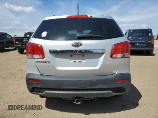 2013 Kia Sorento LX with VIN 5XYKTDA2XDG310583, listed as a Copart auction lot 53015265 with 167,009 mi miles and Non repairable. Bid and sale history available at DreamBid. Image 6.