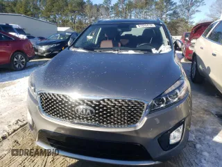 2018 Kia Sorento SX with VIN 5XYPKDA52JG416959, listed as a Copart auction lot 87355414 with 64,892 mi miles and Salvage Title. Bid and sale history available at DreamBid. Image 5.