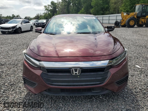 2019 Honda Insight Touring with VIN 19XZE4F98KE019962, listed as a Copart auction lot 51412635 with 88,756 mi miles and Non Repairable. Bid and sale history available at carsss.com. Image 5.