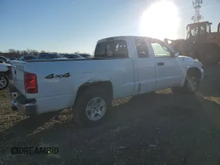 2006 Dodge Dakota SLT with VIN 1D7HW42KX6S716639, listed as a Copart auction lot 87942145 with Not Provided miles and Salvage Title. Bid and sale history available at carsss.com. Image 3.