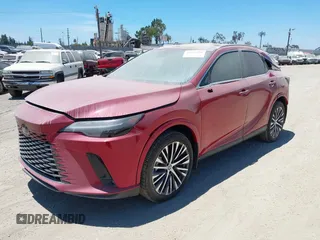 2023 Lexus RX 350h with VIN 2T2BBMCA9PC014179, listed as a IAAI auction lot 42375208 with 9,525 mi miles and . Bid and sale history available at DreamBid. Image 2.