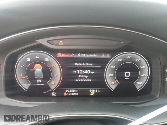 2019 Audi Q8 Premium Plus z VIN WA1BVAF16KD011512, wystawiony jako Copart lot #45419925 z przebiegiem 92 258 mil mil oraz Szkoda całkowita • Salvage title. Historia ofert i sprzedaży dostępna na DreamBid. Obrazek 9.
