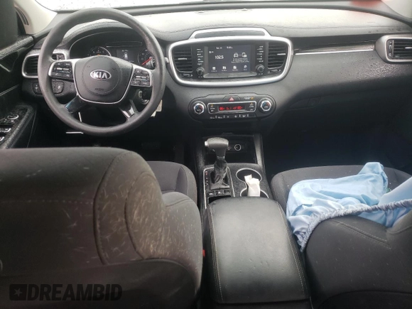 2019 Kia Sorento S V6 with VIN 5XYPGDA58KG449628, listed as a Copart auction lot 42976015 with 119,475 mi miles and Salvage Title. Bid and sale history available at carsss.com. Image 8.