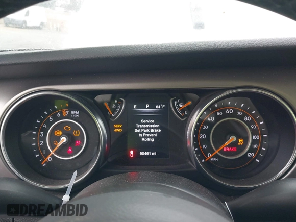2020 Jeep Gladiator Sport S with VIN 1C6HJTAG9LL194454, listed as a IAAI auction lot 42430339 with 90,461 mi miles and . Bid and sale history available at DreamBid. Image 7.