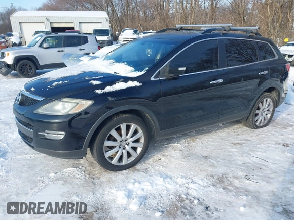 2008 Mazda CX-9 Grand Touring with VIN JM3TB38A180131611, listed as a IAAI auction lot 41361304 with 259,016 mi miles. Bid and sale history available at carsss.com. Image 2.