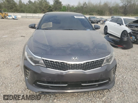 2018 Kia Optima LX with VIN 5XXGT4L34JG243460, listed as a Copart auction lot 49686945 with 136,404 mi miles and Salvage Title. Bid and sale history available at DreamBid. Image 5.