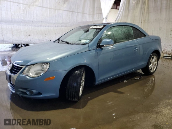 2007 Volkswagen Eos 2.0T with VIN WVWFA71F27V016605, listed as a Copart auction lot 42120195 with 110,788 mi miles and Salvage Title. Bid and sale history available at DreamBid. Image 1.