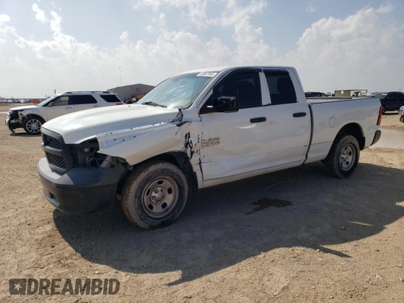 2018 Ram 1500 Express with VIN 1C6RR6FG6JS304273, listed as a Copart auction lot 53867565 with 139,507 mi miles and Salvage title. Bid and sale history available at DreamBid. Image 1.