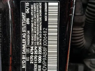 2015 Mercedes-Benz B with VIN WDDVP9AB8FJ006482, listed as a Copart auction lot 41431554 with 47,426 mi miles. Bid and sale history available at carsss.com. Image 13.