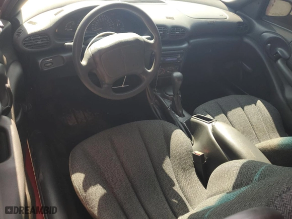 1998 Pontiac Sunfire SE with VIN 1G2JB1245W7571329, listed as a Copart auction lot 70042084 with 92,807 mi miles and Salvage Title. Bid and sale history available at carsss.com. Image 8.