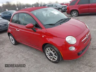 2012 FIAT 500 Pop with VIN 3C3CFFDR9CT339830, listed as a IAAI auction lot 40776771 with Not provided miles and . Bid and sale history available at DreamBid. Image 1.