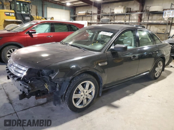 2008 Ford Taurus SEL with VIN 1FAHP27W18G103697, listed as a Copart auction lot 44206775 with 178,726 mi miles and Salvage Title. Bid and sale history available at carsss.com. Image 1.
