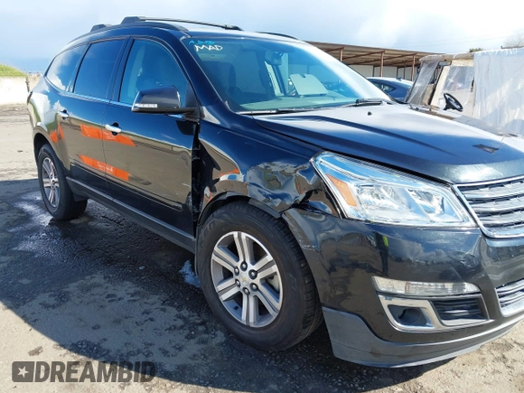 2015 Chevrolet Traverse LT with VIN 1GNKVGKD5FJ276168, listed as a IAAI auction lot 41803936 with 103,447 mi miles and . Bid and sale history available at DreamBid. Image 6.