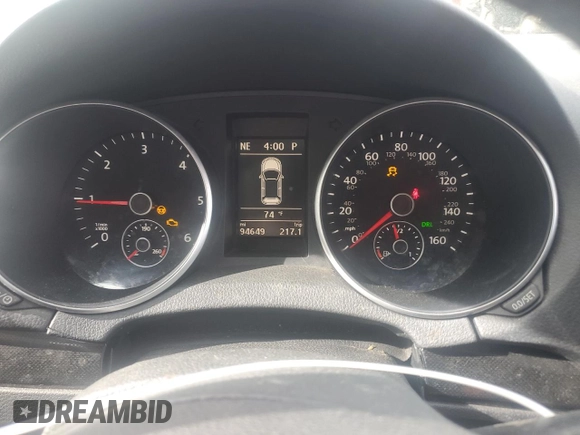 2014 Volkswagen Jetta TDI w/Sunroof with VIN 3VWPL7AJ9EM609093, listed as a Copart auction lot 54745685 with 94,649 mi miles and Salvage title. Bid and sale history available at DreamBid. Image 9.