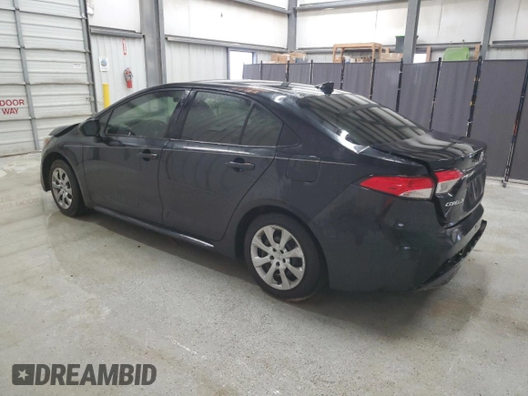 2021 Toyota Corolla LE with VIN JTDEPMAE2MJ153708, listed as a Copart auction lot 44784115 with 91,732 mi miles and Salvage Title. Bid and sale history available at carsss.com. Image 2.