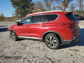 2019 Hyundai Santa Fe Ultimate with VIN 5NMS5CAD6KH068464, listed as a Copart auction lot 77630254 with 90,172 mi miles and Salvage Title. Bid and sale history available at carsss.com. Image 2.