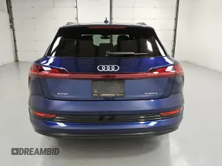 2022 Audi e-tron Premium with VIN WA1AAAGE4NB022730, listed as a Copart auction lot 56118575 with 47,680 mi miles and Clean title. Bid and sale history available at DreamBid. Image 6.