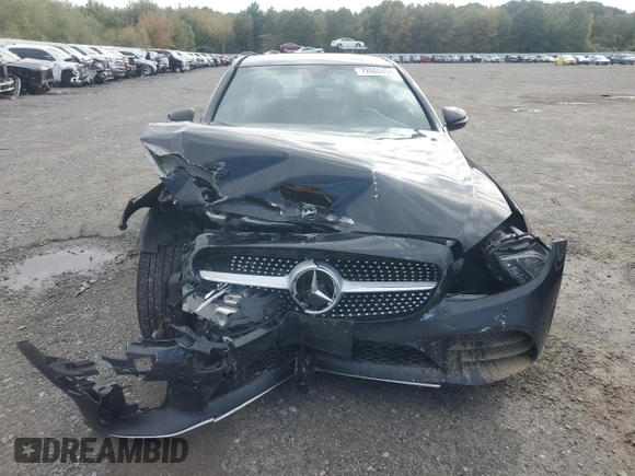 2019 Mercedes-Benz C 300 with VIN 55SWF8EBXKU306577, listed as a Copart auction lot 72605654 with 83,157 mi miles and Salvage Title. Bid and sale history available at carsss.com. Image 5.