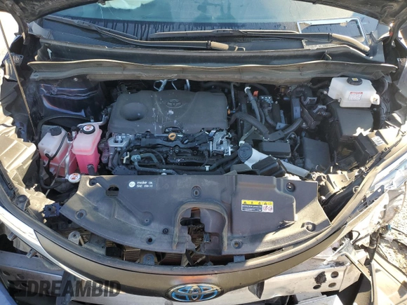 2021 Toyota Sienna LE with VIN 5TDKRKEC6MS013416, listed as a Copart auction lot 89003355 with 93,169 mi miles and Salvage title. Bid and sale history available at DreamBid. Image 14.