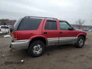 2001 GMC Jimmy SLE with VIN 1GKDT13W012159836, listed as a Copart auction lot 43290295 with 128,833 mi miles and Salvage Title. Bid and sale history available at carsss.com. Image 3.