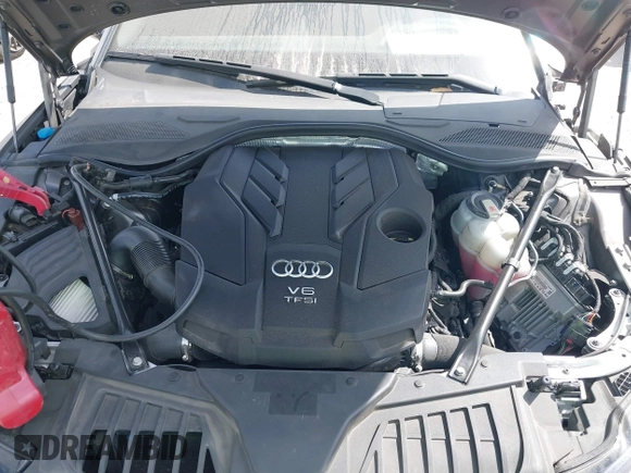 2019 Audi A8 L with VIN WAU8DAF89KN010314, listed as a IAAI auction lot 41767695 with 1 mi miles. Bid and sale history available at carsss.com. Image 10.