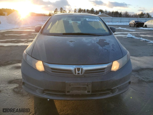 2012 Honda Civic Sdn EX with VIN 2HGFB2F82CH580575, listed as a Copart auction lot 43439415 with 157,424 mi miles and Salvage Title. Bid and sale history available at carsss.com. Image 5.