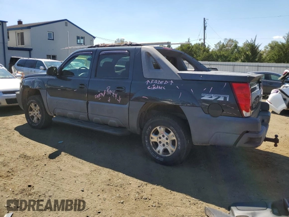 2004 Chevrolet Avalanche Z71 with VIN 3GNEK12T64G333096, listed as a Copart auction lot 70452624 with 0 mi miles and Salvage Title. Bid and sale history available at carsss.com. Image 2.