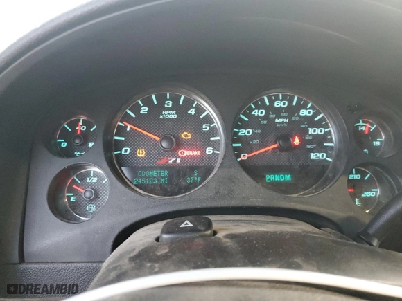 2013 Chevrolet Silverado 1500 LTZ with VIN 3GCPKTE71DG231863, listed as a Copart auction lot 85981564 with 245,123 mi miles and Salvage Title. Bid and sale history available at carsss.com. Image 9.