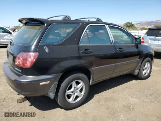 1999 Lexus RX 300 Luxury SUV with VIN JT6HF10U5X0056608, listed as a Copart auction lot 70506404 with 241,061 mi miles and Salvage Title. Bid and sale history available at carsss.com. Image 3.
