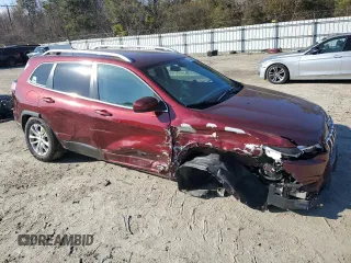 2019 Jeep Cherokee Latitude with VIN 1C4PJMCX3KD228341, listed as a Copart auction lot 46233915 with 87,801 mi miles and Salvage Title. Bid and sale history available at carsss.com. Image 4.