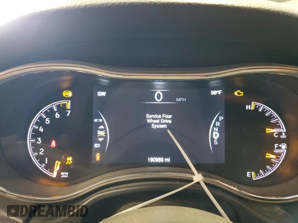 2014 Jeep Grand Cherokee Limited z VIN 1C4RJFBG4EC294770, wystawiony jako Copart lot #57468985 z przebiegiem 190 989 mil mil oraz Szkoda całkowita • Salvage title. Historia ofert i sprzedaży dostępna na DreamBid. Obrazek 9.