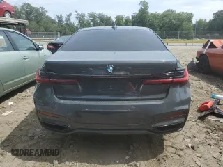 2020 BMW 7 Series 750i xDrive with VIN WBA7U2C07LGJ59228, listed as a Copart auction lot 65456183 with 47,829 mi miles. Bid and sale history available at carsss.com. Image 6.