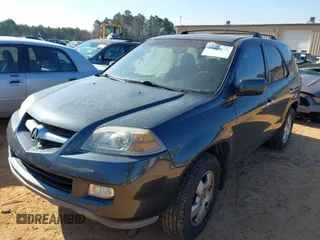2005 Acura MDX with VIN 2HNYD18205H531571, listed as a IAAI auction lot 41405975 with 127,354 mi miles. Bid and sale history available at carsss.com. Image 2.