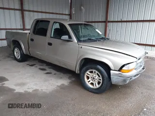 2003 Dodge Dakota SLT with VIN 1D7HL48N93S303911, listed as a IAAI auction lot 41536555 with 383,306 mi miles. Bid and sale history available at carsss.com. Image 1.