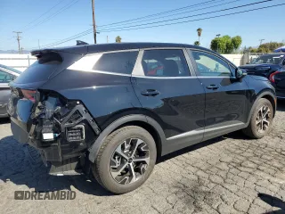 2025 Kia Sportage EX with VIN 5XYK33DF4SG266795, listed as a Copart auction lot 46616255 with 2,849 mi miles and Salvage Title. Bid and sale history available at carsss.com. Image 3.