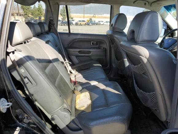 2006 Honda Pilot EX-L with VIN 5FNYF28576B043953, listed as a Copart auction lot 49839965 with 123,456 mi miles and Salvage Title. Bid and sale history available at carsss.com. Image 11.