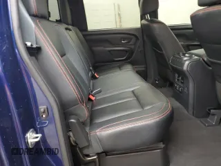 2024 Nissan Titan SV with VIN 1N6AA1FB2RN104714, listed as a Copart auction lot 56576955 with 25,800 mi miles and Salvage title. Bid and sale history available at DreamBid. Image 10.