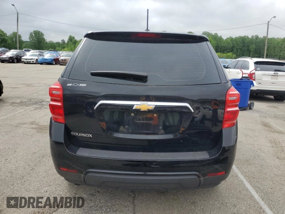 2017 Chevrolet Equinox LS z VIN 2GNALBEK3H1582636, wystawiony jako Copart lot #54898735 z przebiegiem 122 785 mil mil oraz Szkoda całkowita • Salvage title. Historia ofert i sprzedaży dostępna na DreamBid. Obrazek 6.