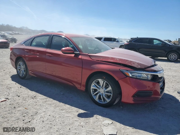 2019 Honda Accord Sedan LX 1.5T with VIN 1HGCV1F19KA131964, listed as a Copart auction lot 47195865 with 66,292 mi miles and Salvage Title. Bid and sale history available at carsss.com. Image 4.