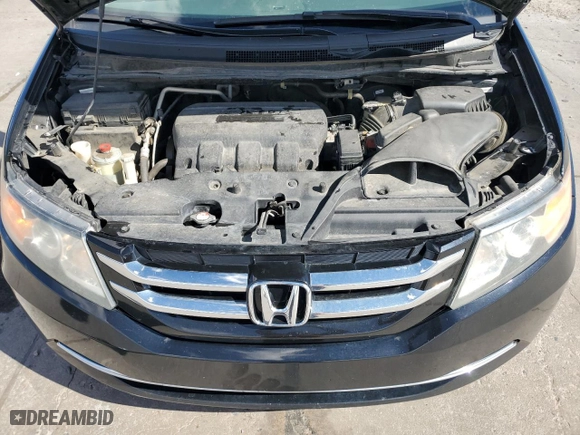2015 Honda Odyssey EX-L with VIN 5FNRL5H67FB039893, listed as a Copart auction lot 49283905 with NaN miles and Salvage Title. Bid and sale history available at carsss.com. Image 12.
