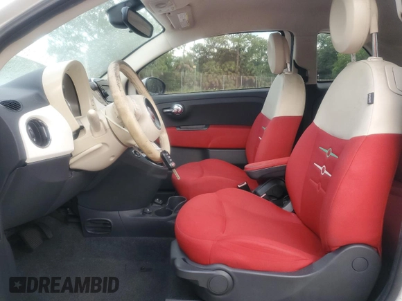 2016 FIAT 500 Pop with VIN 3C3CFFAR7GT193485, listed as a Copart auction lot 62530805 with 66,181 mi miles and Clean title. Bid and sale history available at DreamBid. Image 7.